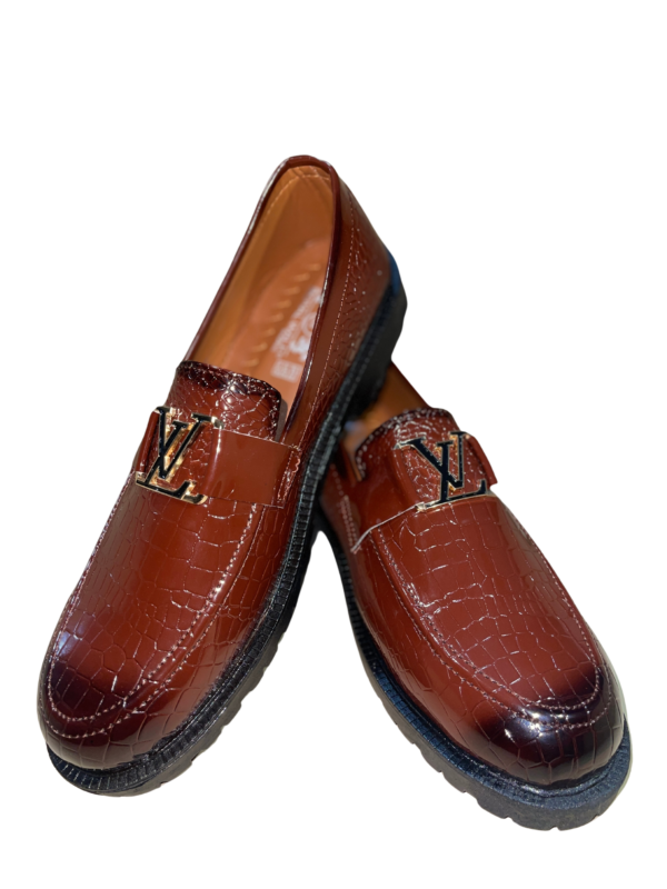 Men Formal Loafers Brown