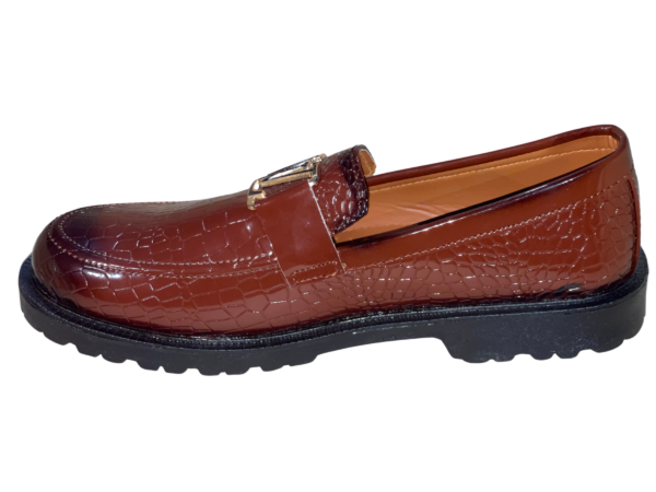 Men Formal Loafers Brown - Image 4