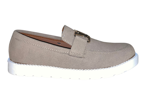 Men Casual Loafers Beige - Image 4