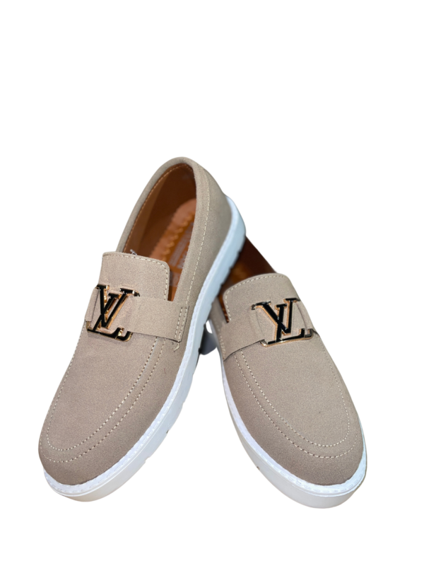 Men Casual Loafers Beige