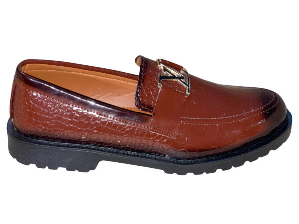 Men Formal Loafers Brown - Image 3