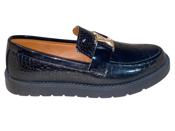 Men Formal Loafers Black - Image 4